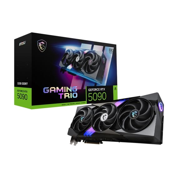 Відеокарта MSI GeForce RTX5090 32GB GAMING TRIO OC (RTX 5090 32G GAMING TRIO OC) | Зображення 4