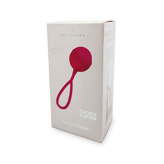 Вагінальні кульки Adrien Lastic Geisha Lastic Balls Mía Magenta (L), діаметр 4 см, маса 42 г | Зображення 2