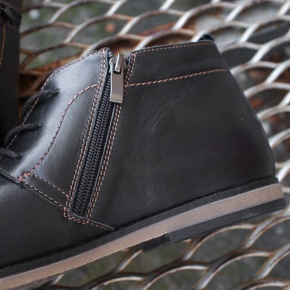 Мужские ботинки черного цвета 45 размер – на стопу 29,5 см | Зображення 2