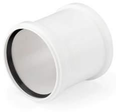 Муфта двухраструбная Rehau Raupiano Plus, 110 мм (121494001)