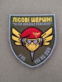 Шеврон 2 НБ 199 НЦ ДШВ Air Assault Forces