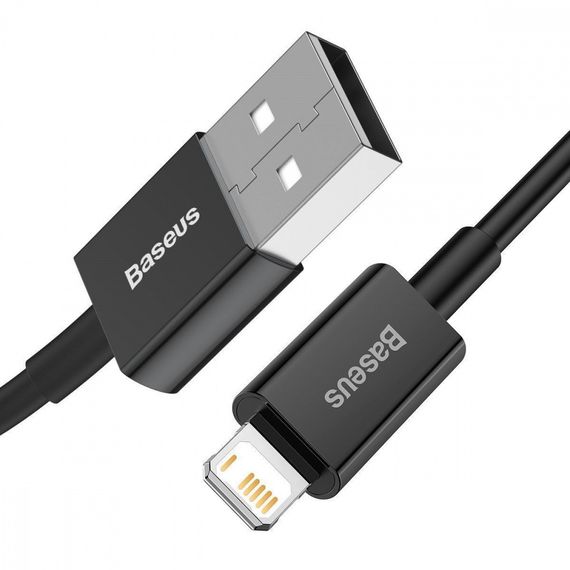 Кабель Baseus Superior Series Fast Charging Lightning 2.4A (2m) black | Зображення 5