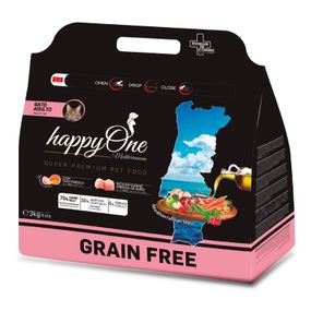 Корм happyOne Mediterraneum Cat Fresh Meat сухий зі свіжим м'ясом для дорослих котів 3 кг