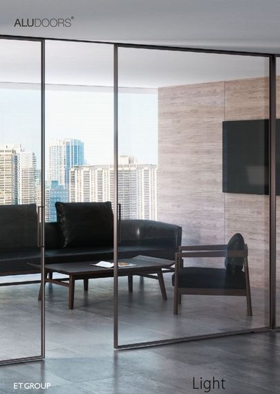 Двери межкомнатные AluDoors Light Покраска по RAL