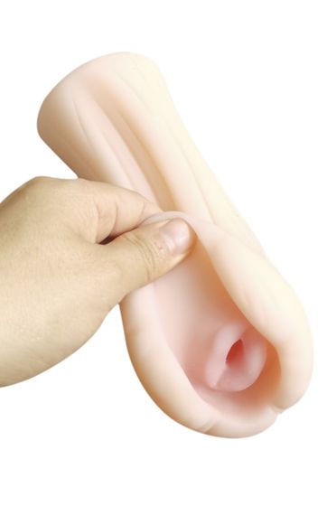 Мастурбатор Ротик Gentle hole без вібрації тілесний Sex Aura | Зображення 4