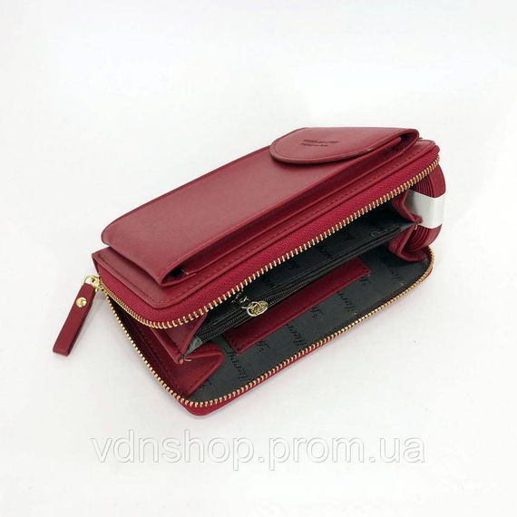 Подарок женский кожаный кошелек клатч BAELLERRY Кошелек для женщины раскладной TB-24 | Зображення 6