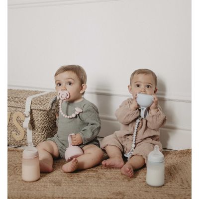 Пустышка Suavinex Colour Essence силіконова фізіологічна, 0-6 місяців світло-рожева (308602) | Зображення 3