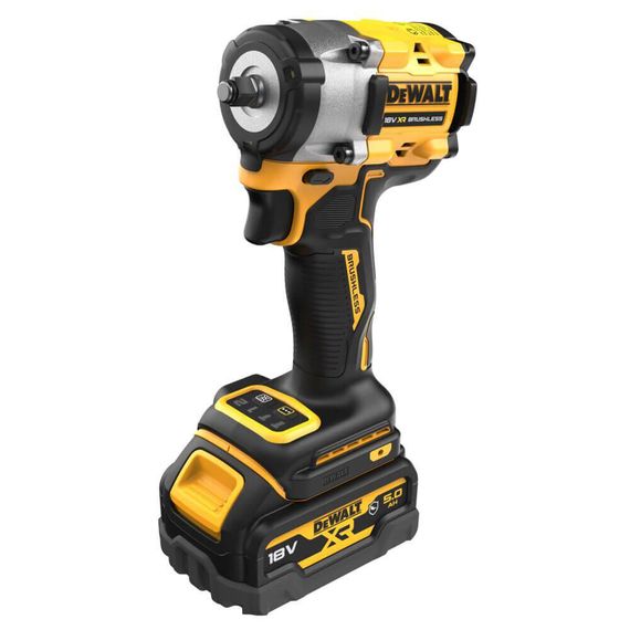 Гайковерт ударный аккумуляторный бесщёточный 610Нм DeWALT DCF923P2G | Зображення 3