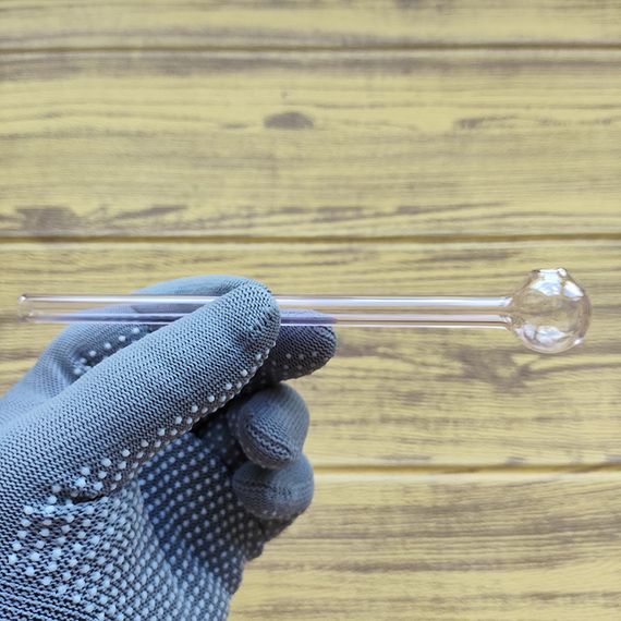 Стеклянная трубка Pocketbowl Long Oil Pink | Зображення 1