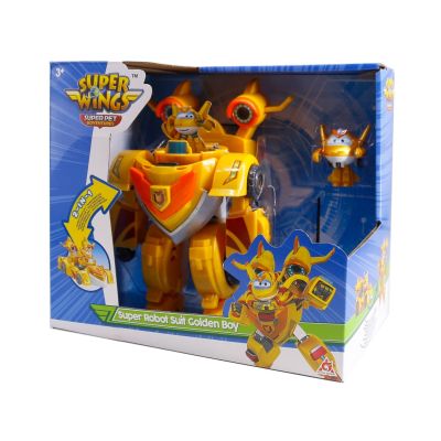 Ігровий набір Super Wings Super Robot Suit Золотий Хлопчик (Golden Boy) (EU770352) | Зображення 3