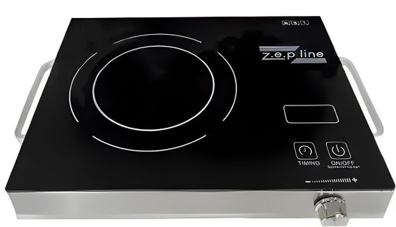 Електроплита інфрачервона одноконфоркова настільна переносна Zepline ZP-061 2200w | Зображення 2