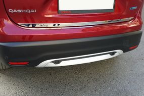 Кромка багажника (нерж.) Carmos - Турецька сталь для Nissan Qashqai 2014-2021рр