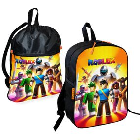 Шкільний рюкзак дитячий Роблокс / Roblox + Сумка для взуття спортивної форми рюкзак-мішок хлопчикові (01833)