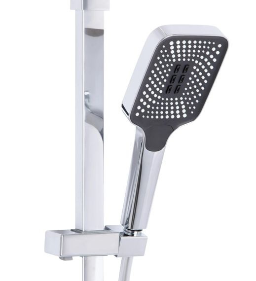 Душова система універсальна Qtap Sloup Chrome термостатична з виливом QTSLO51103OC48217 | Зображення 2