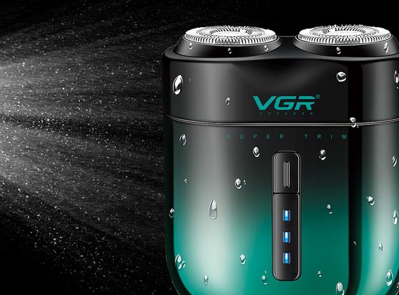 Електробритва VGR V-348 GREEN зелена | Зображення 1