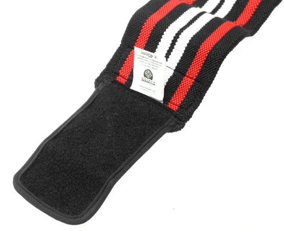 Кистьові бинти Power System PS-3500 Wrist Wraps Red/Black | Зображення 1