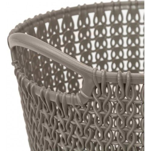 Корзина для паперів пластикова Curver (Курвер) Knit 7 л (03678) Коричневий | Зображення 2