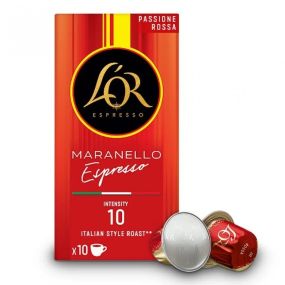 Nespresso капсулы L'OR Espresso Maranello 10 (10 шт) Франция Неспрессо Льор бодрящее еспрессо