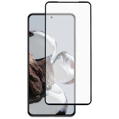 Стекло защитное Dengos Full Glue Xiaomi 12T/12T Pro black frame (TGFG-244) | Зображення 1