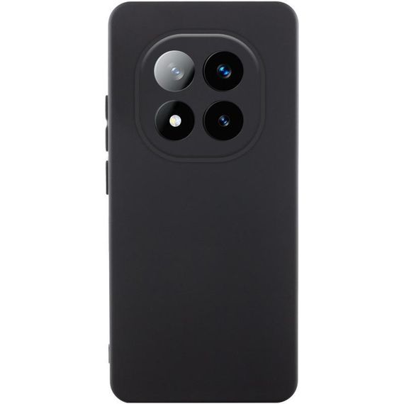 Чохол Silicone Cover Lakshmi Full Camera (AAA) для Xiaomi Redmi Note 15 Pro 4G Чорний / Black