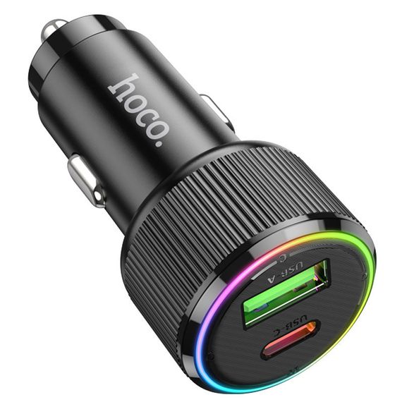 АЗП Hoco NZ14A Guerrero PD20W+QC3.0 (1C1A) Black | Зображення 6