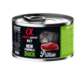Корм Alpha Spirit Duck Adult Cat вологий з качкою для дорослих котів 200 гр