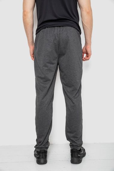 Спорт штани чоловічі, колір темно-сірий, 244R403 | Зображення 3