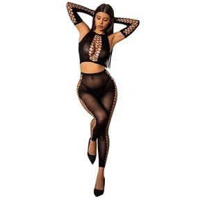 Еротичний комплект Babydoll 46 Чорний H435