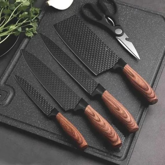 Набір кухонних ножів Kitchen utensils AND HA-177 HP227