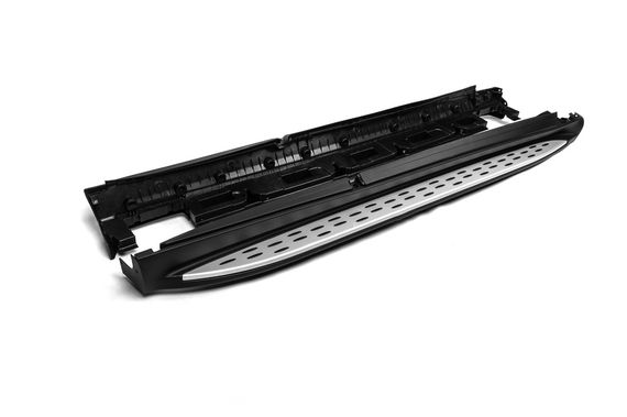 Бокові пороги Оригінальний дизайн (2 шт., Алюміній) для Mercedes GLE/ML сlass W166 | Зображення 4