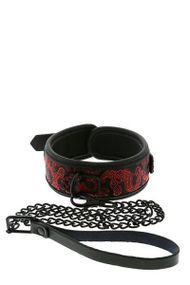 Нашийник з повідцем BLAZE DELUXE COLLAR Sex Aura