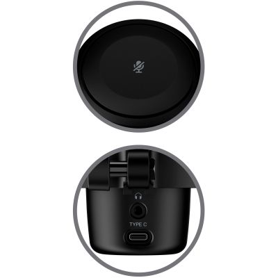 Мікрофон HyperX  DuoCast RGB, Black 4P5E2AA (4P5E2AA) | Зображення 6