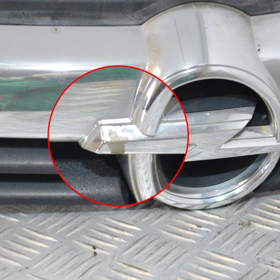 Решітка радіатора Opel Astra H 2004-2009 Решітка переднього бампера Опель Астра Н 13241961 13241963 | Зображення 7