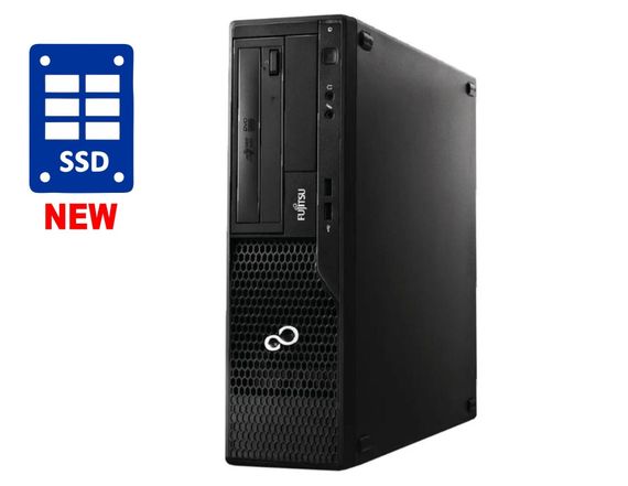 ПК Fujitsu Esprimo E510 E85+ SFF / Intel Core i3-3220 (2 (4) ядра по 3.3 GHz) / 8 GB DDR3 / 120 GB SSD / Intel HD Graphics 2500 / DVD-ROM б/в