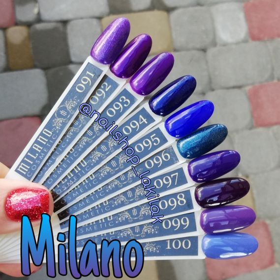 Гель-лак Milano 096 8мл | Зображення 2
