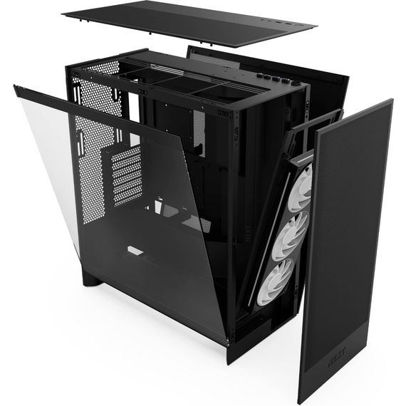 Корпус NZXT H7 Flow All Black (CM-H72FB-01) | Зображення 9