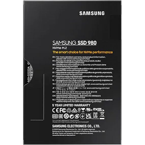 Накопичувач SSD M.2 2280 500GB Samsung (MZ-V8V500BW) | Зображення 5
