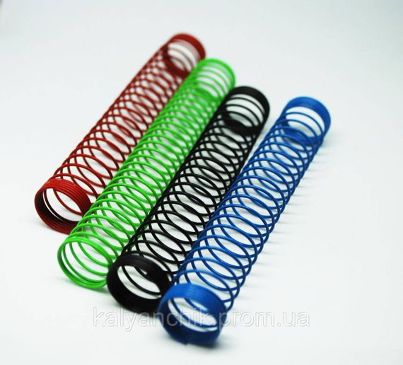 Пружина для силіконових шлангів кальяну кольорова | Зображення 1