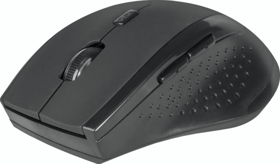 Мишка Defender Accura MM-365 Black (52365) | Зображення 1