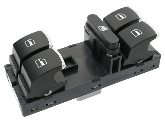 VW Golf VI / універсал (09-13) передній лівий блок кнопок електричних склопідйомників 5ND959857, Гольф 6