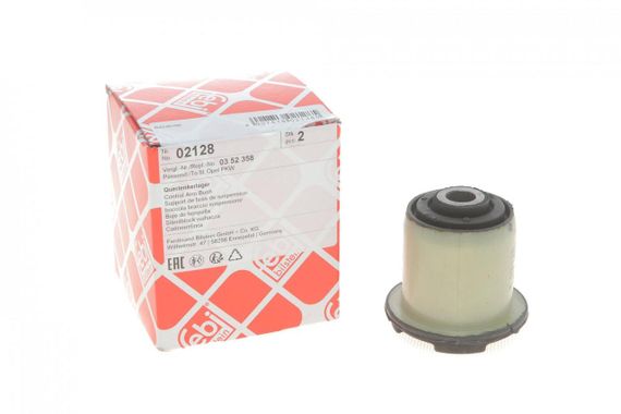 Сайлентблок важеля переднього знизу ззаду Opel Astra G 98-05 02128