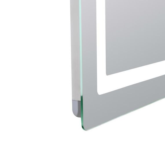 Дзеркало Lidz Kubis 700х800 з LED-підсвічуванням Touch, з антизапотіванням, з димером, рег. яскравості LD78LF904708048447 | Зображення 5
