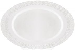 Набір 2 овальних блюда "White City Грація" 42x28см, біла порцеляна