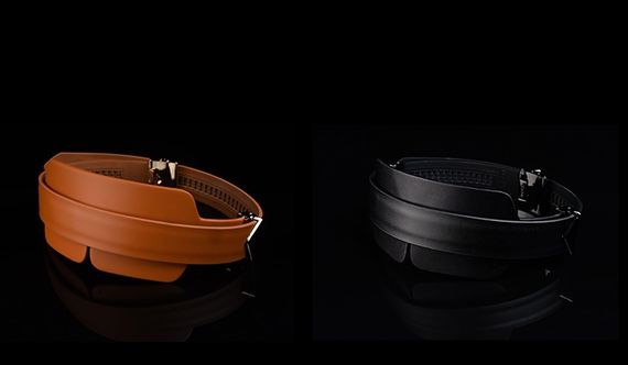 Маска на очі шкіряна Коричневий Lockink | Зображення 8