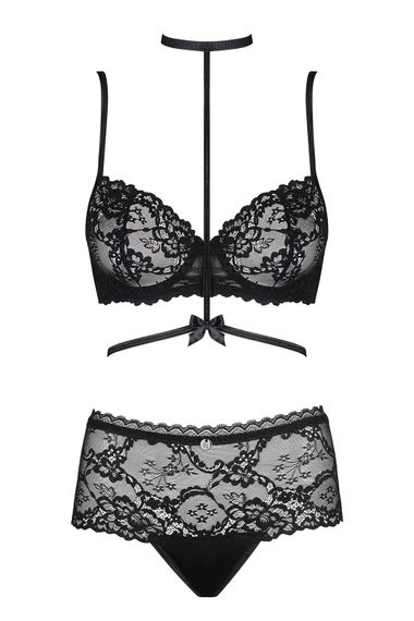 Комплект Obsessive Raquelia set Чорний S/M | Зображення 2