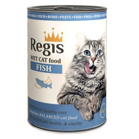 Regis Вологий корм для  котів з рибою, 415г