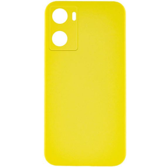 Чехол Silicone Cover Lakshmi Full Camera (AAA) для Oppo A57s / A77s Желтый / Yellow