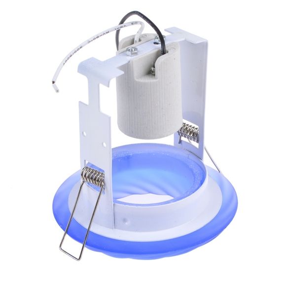 Светильник точечный декоративный HDL-G06 blue (Е14) MR16 | Зображення 1