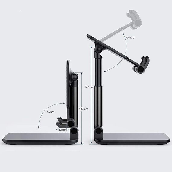 Настольный держатель для телефона, 3 Plastic, Цвет микс / Универсальная складная подставка для смартфона | Зображення 6