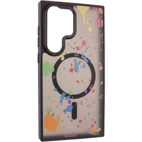 Чохол TPU+PC Flush with Magnetic Fit для Samsung Galaxy S25 Ultra Titanium black